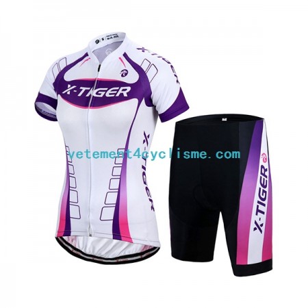 Femme Tenue Cycliste et Cuissard X-Tiger N002
